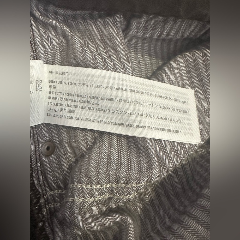 Abercrombie & Fitch Curve Love 90s Straight Ultra High Rise Jeans Brown 35/20R - Picture 5 of 9